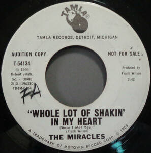 【SOUL 45】MIRACLES - WHOLE LOT OF SHAKIN IN MY HEART (s240511006) 