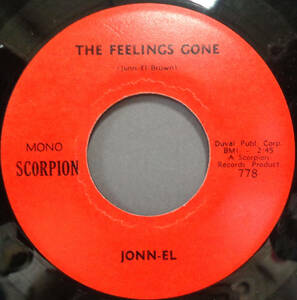 【SOUL 45】JONN-EL - THE FEELINGS GONE / HAPPY DIVORCE (s240512001)