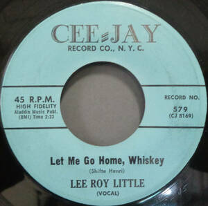 ▼BLUES 45▼ LEE ROY LITTLE - LET ME GO HOME, WHISKEY / HURRY BABY, PLEASE COME HOME (bs240517018)