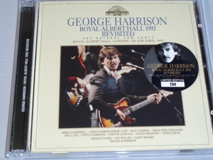 GEROGE HARRISON（GARY MOORE, JOE WALSH）/ROYAL ALBERT HALL 1992 RFEVISITED　２CD