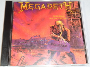 MEGADEATH/PEACE SELLS...WHO*SS BUYING US record CD