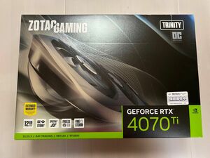 ZOTAC GAMING GeForce RTX 4070ti OC グラフィックボード