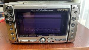  Kenwood KENWOOD DPX-9100mji 2DIN old car that time thing operation not yet verification Junk audio CD MD ( Carozzeria Alpine Pioneer 