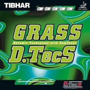[卓球]Grass D.TecS　(グラスディーテックス) 　緑・OX　グリーン　一枚　TIBHAR(ティバー)