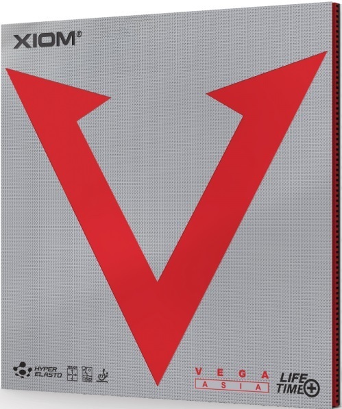 [卓球]VEGA ASIA(ヴェガ　アジア) 赤・2.0　XIOM(エクシオン)