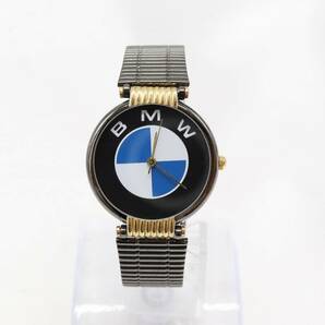 【W141-12】動作品 電池交換済 BMW 腕時計 メンズ【送料全国一律185円】の画像2