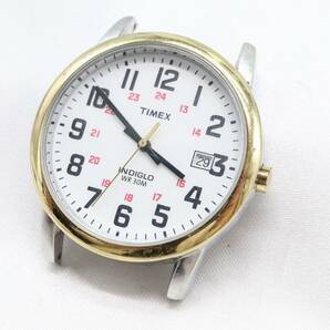 【W141-14】動作品 電池交換済 TIMEX INDIGLO タイメックス インディグロ 腕時計 フェイスのみ メンズ【送料全国一律185円】の画像1