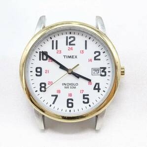 【W141-14】動作品 電池交換済 TIMEX INDIGLO タイメックス インディグロ 腕時計 フェイスのみ メンズ【送料全国一律185円】の画像2