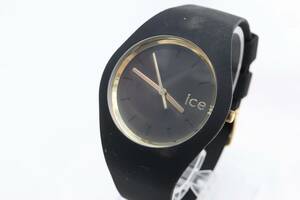 【W142-81】動作品 電池交換済 ICE WATCH アイスウォッチ 腕時計 ラバーベルト 000918 メンズ【送料全国一律185円】