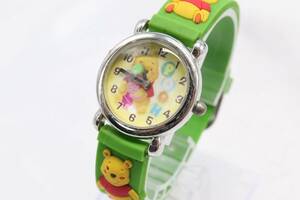 [W142-110] operation goods battery replaced DISNEY Disney Winnie The Pooh Piglet wristwatch T.G.G10 lady's Kids [ postage nationwide equal 185 jpy ]