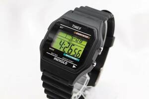 [W144-28] рабочий товар TIMEX INDIGLO Timex Indy Glo цифровой наручные часы мужской [ стоимость доставки единый по всей стране 185 иен ]