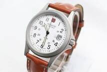 【W145-23】動作品 SWISS MILITARY HANOWA スイスミリタリー ハノワ 腕時計 メンズ【送料全国一律185円】_画像1