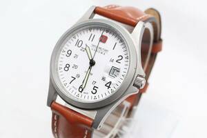 【W145-23】動作品 SWISS MILITARY HANOWA スイスミリタリー ハノワ 腕時計 メンズ【送料全国一律185円】