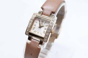 [W145-52] operation goods battery replaced Plus Vendome plus Vendome wristwatch R20-0354 lady's [ postage nationwide equal 185 jpy ]