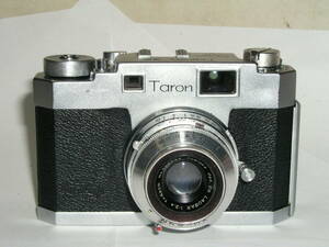 6168● Taron 35 Tomioka LAUSAR 4.5cm F2.8 付き、1955年発売 日本光測機工業 タロン35、レンズは富岡光学製 ●34