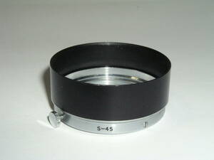 6289* OLYMPUS S-45, Olympus PEN-F 25mm/F4,38mm/F1.8,40mm/F1.4, for metal hood *