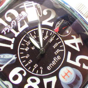 フランク三浦 enefle コラボ クオーツ メンズ腕時計 #838の画像6