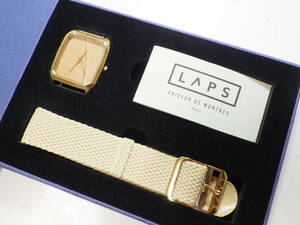 LAPS ラプス メンズ デザイン クオーツ腕時計 #249