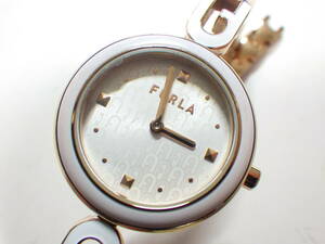 FURLA Furla with translation lady's quarts wristwatch WW00010006L3 #312