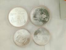 1円オー：カナダ1976年モントリオール五輪記念10/5ドル銀貨(一次)4枚NO-904-J_画像4