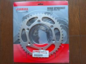  new goods unused YZ125X/YZ250X sprocket ( rear 47 number ) Yamaha original 17D-25447-50(47T) SUNSTAR