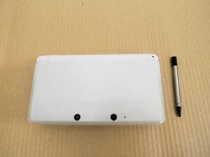 G-0502【中古】 Nintendo ニンテンドー 3DS アイスホワイト CTR-001 本体のみ