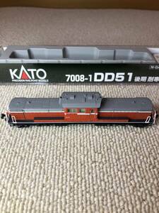 KATO DD51 shape diesel locomotive ( latter term * enduring cold shape ) 7008-1