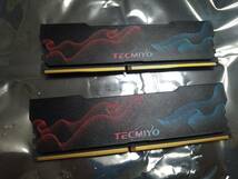 TECMIYO デスクトップメモリ DDR4-3600 PC4-28800 16GB×2　32GB　動作確認済み　Micron マイクロン_画像2