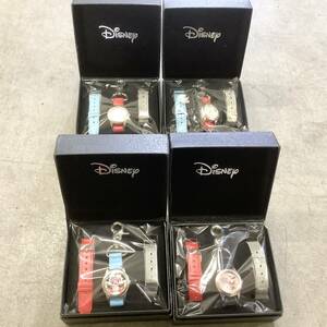 [ новый товар не использовался * работоспособность не проверялась ] продажа комплектом Disney Mickey Mouse & Minnie Mouse наручные часы всего 4 пункт герой часы 