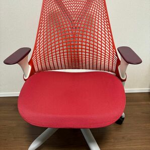 【送料込み、超美品】 ハーマンミラー セイルチェア Herman Miller レッド オフィスチェア SAYL Chair