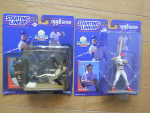 2 point /Kenner. [ Fred *ma grif ].[ Mark * mug wire ]. figure 1998 year MLB rice large Lee g Major League 