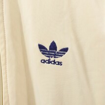 adidas アディダス ビンテージ ATP ジャージ クリーム ネイビー M 80s 90s アメリカ製 USA製 ジャケット KEYROLAN ヴィンテージ_画像5