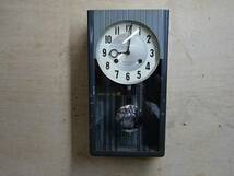 （Nz052615）アイチ時計　 柱時計 壁掛け時計 レトロ ２１DAY_画像1