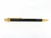 ◆超美品◆Cartier カルティエ◆トリニティ C42820◆ツイスト式 ボールペン◆ブラック ゴールド シルバー◆ラッカー◆筆記確認済み◆A5104_画像4