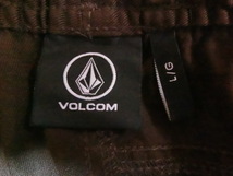 USA購入 ボルコム【VOLCOM】シンプルなデザイン【VOLCOM STONE】コットン素材 ショートパンツUS Lサイズ ブラウン_画像10