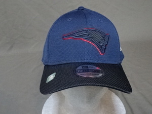 USA購入 激レア【NEWERA】【39THIRTY】NFLアメフト ニューイングランド ペイトリオッツ【New England Patriots】ロゴ刺繍入りキャップ