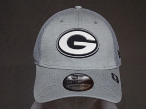 USA購入【NEWERA】【39THIRTY】NFLアメフト グリーンベイ パッカーズ 【GreenBay Packers】【G】ロゴマーク付メッシュキャップ（M-L）