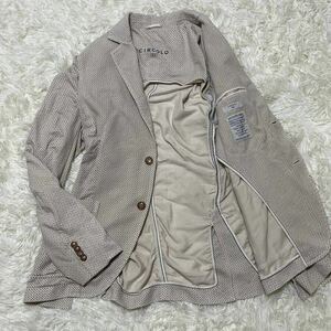 1 иен прекрасный товар Chill koroCIRCOLO 1901 джерси - стрейч tailored jacket блейзер эластичность 2B мужской серый ju46 необшитый на спине 2 кнопка 