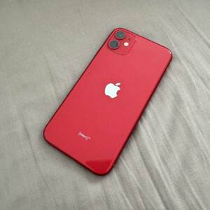 【美品1円〜】iPhone11 128gb Red SIMフリー 