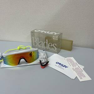 K3528*[ редкость ] Oacley OAKLEY солнцезащитные очки Razor Blades Laser лезвие Vintage зеркало 