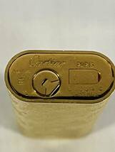 Cartier ライター ゴールド 喫煙グッズ 喫煙具 ガスライター カルティエ ゴールドカラー 20m_画像5