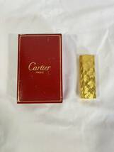 Cartier ライター ゴールド 喫煙グッズ 喫煙具 ガスライター カルティエ ゴールドカラー 20m_画像2