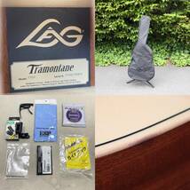 極美品 LAG GUITARS Tramontane T70A アコースティックギター ケース付 付属品付 弦楽器 レトロ 楽器 音楽（管理ID：581）_画像10