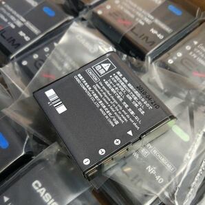 カシオ純正電池パックCASIO【NP-40/NP40 】バッテリー新品未使用 3.7V/1300mAhの画像2