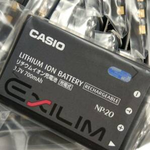 カシオ純正電池パックCASIO【NP-20/NP20 】バッテリー新品未使用 3.7V/700mAhの画像1