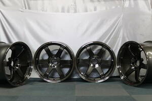 【送料無料】【New item未使用】【レイズWheels】RAYS　VOLKRACING TE37SL　18 Inch　10.5J　+15　5/114.3　プレスドグラファイト