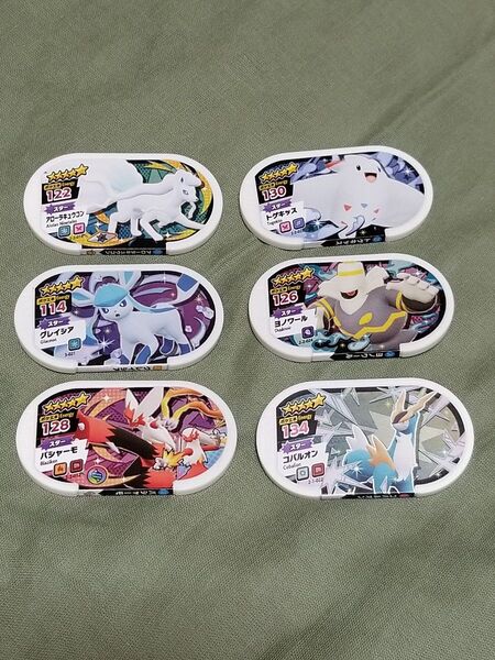 ポケモンメザスタ アローラキュウコン他5種