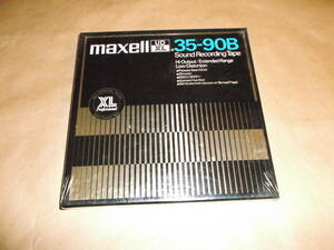 maxwell UDXL 35-90B unopened goods mak cell open reel tape 7 number back coat unopened 