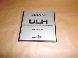 SONY ULH-7-550-BL open reel tape unopened unused goods 