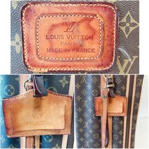 LOUIS VUITTON ルイヴィトン モノグラム スーツケース トランクケース キャリーケース バッグ ボストンバッグ トラベル キャスター付_画像6